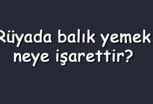Rüyada balık yemek neye işarettir? Rüyada çiğ, pişmiş, kızarmış, kılçıklı, ekmek arası ve akrabalarla balık yemek