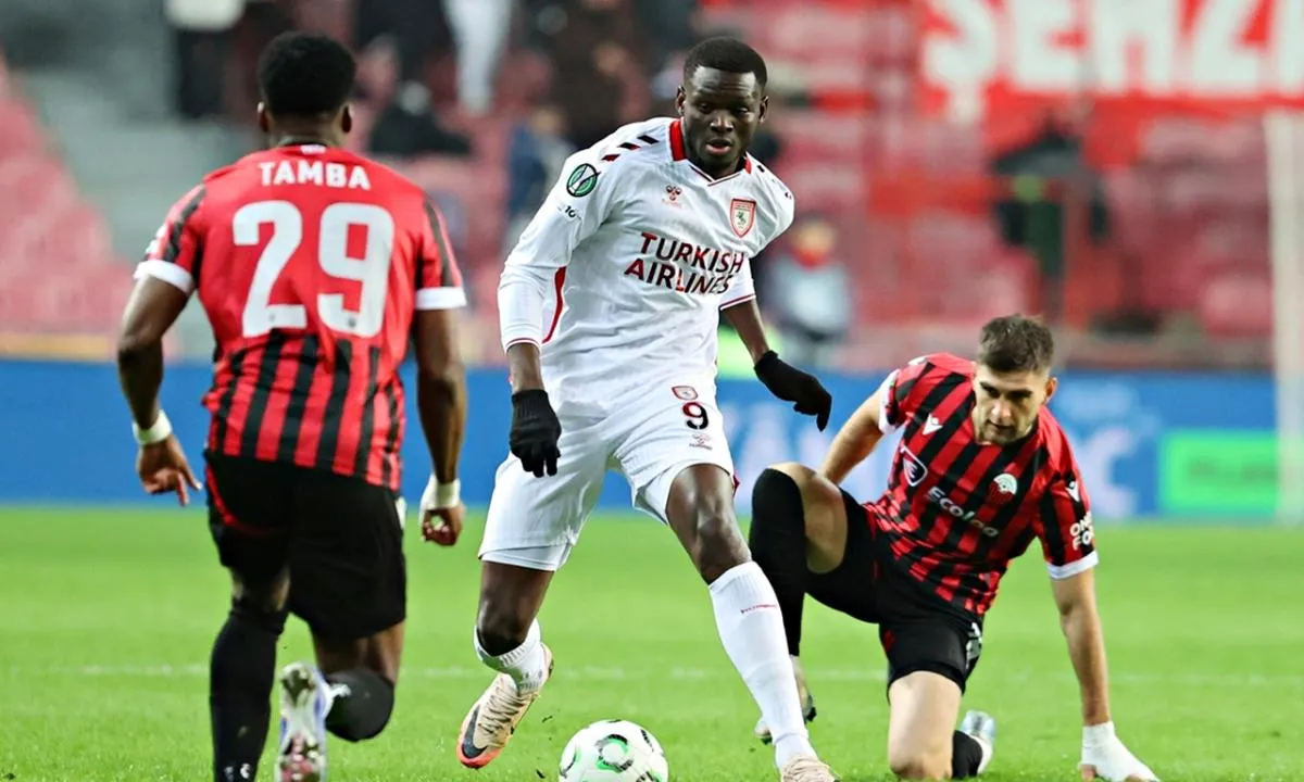 Maçtan bir görüntü