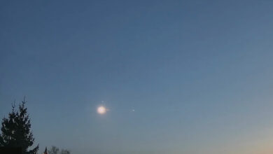 Avrupa'da Gökten Düşen Gizemli Ateş Topu Korku ve Merak Uyandırdı.