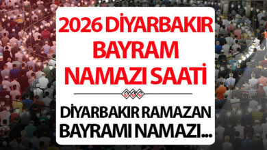 Diyarbakır'da Bayram Coşkusu: 2026 Ramazan Bayramı Namazı Saati Açıklandı.