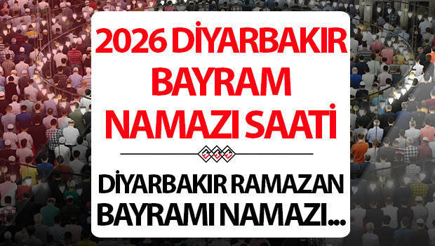Diyarbakır'da Bayram Coşkusu: 2026 Ramazan Bayramı Namazı Saati Açıklandı.