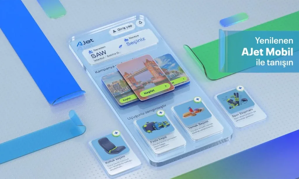 TUSAŞ’ın Göz Bebeği AJet, Mobil Uygulamasıyla Dijital Çağa Kanat Açıyor.